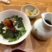 おでん出汁茶漬け(へしこ)|しのぶさん