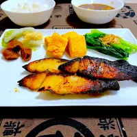 銀ひらすの西京焼き|ももさん