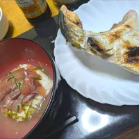 ブリ茶漬けとブリカマ焼き|macoZyさん