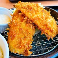 アジフライ定食。|ちはるさん