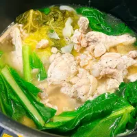 しょうが香るとりのうま塩あったかスープ| 桃仙メル🍑さん