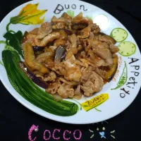 ナス入りポークチャップ✨|cocco+さん