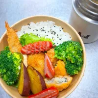 🍤ミックスフライ弁当🍤|ゆきさんさん