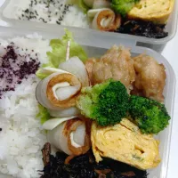 ひじき煮鶏むねバーグ弁当|yayoi.Kさん