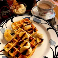 チョコバナナワッフル|Mikaさん