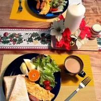 ローゼルさんちの朝ごはん　2025・12・10|ローゼルさん