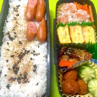 高2息子お弁当🌈12/10(水)焼き鯖|KCo🌈さん