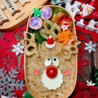 トナカイ弁当|Akiyoෆ¨̮⑅さん