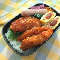 ヤンニョムチキン弁当|かんのさん