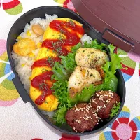 オムレツ弁当