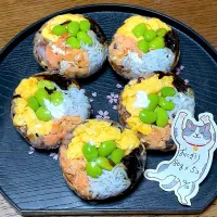 小さな具沢山おにぎり|o-kazuさん