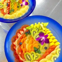 センスを頼りに❤️毎回違うデザイン　　Mayoのフルーツ盛り