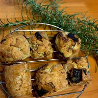 米粉のチョコクルミスコーン|あけみさん