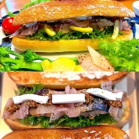 鯖缶のバインミー風サンド| じゅんさんさん