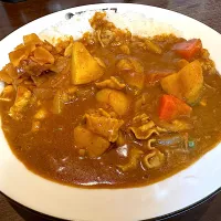 豚しゃぶとヤサイトッピング🐽🥔🥕🧅400g5辛🔥🍛ポテトサラダセット🥗| buhizouさん