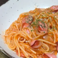 パパ作🥸ワンパンナポリタン