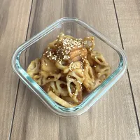 厚揚げと蓮根の甘辛| 桃さん