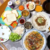 朔ちゃん帰省の家族団欒ごはん🌜| さくたえさん