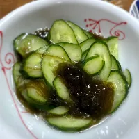 味付けもずく×きゅうり| morimi32さん