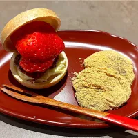 ⑨12月9日・［和食のコース🥰］・イチゴとわらび餅🙂✨| 山勝さん