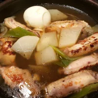 手羽中と大根のスープ|もりぞうさん