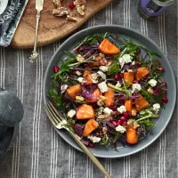 まる(丸大豆)さんの料理 冬のサラダ Winter Salad|まる(丸大豆)さん