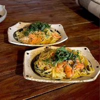 鮭と大葉の和風パスタ|Nakaba Kobayashiさん