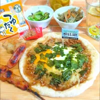 納豆ピザ|みったんさん