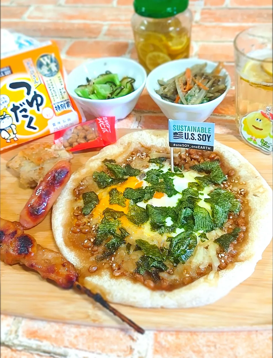 納豆ピザ|みったんさん