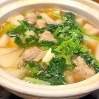 鶏肉とかぶの鍋🍲| もえさん