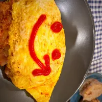 🥚オムライス🥚|うちかさん