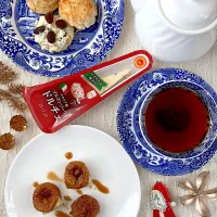 ゴルゴンゾーラ ドルチェで☕️🫖プチアフタヌーンティー♪|紅茶とお菓子と時々ごはんさん