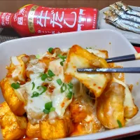 厚揚げ豚キムチチーズ～✴️|びせんさん