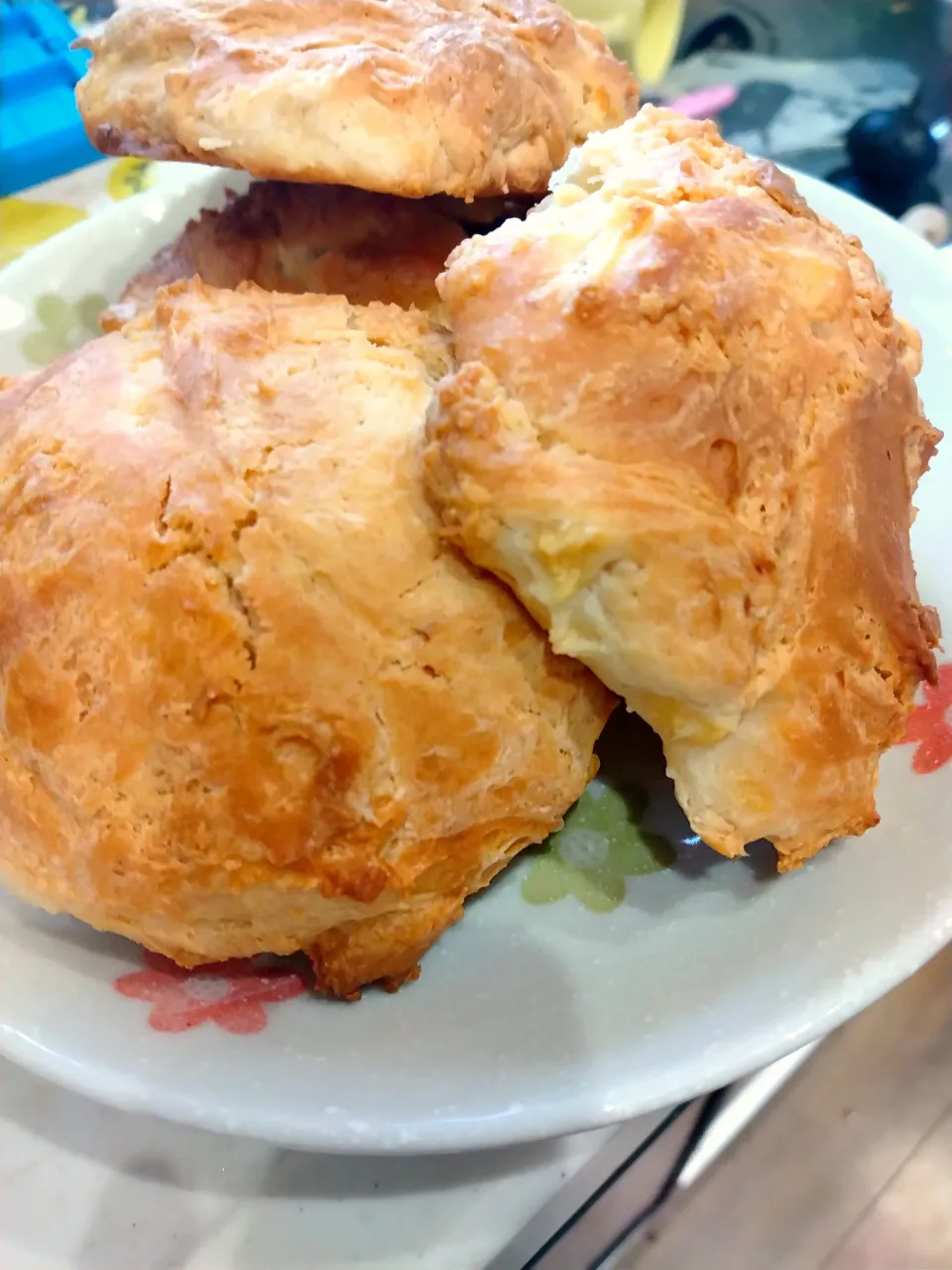 アップルヨーグルトスコーン|もちもちだいたいひこ🐺さん