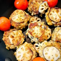 れんこん洋風はさみ焼き|ご飯はん♪さん