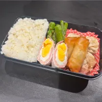 12/10 旦那弁当⁂シュウマイ&春巻弁当|ゆさん