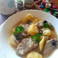 豚ヒレとじゃがいもの煮込み|fumfumさん