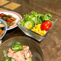 今日のサラダ|かっちゃん杉さん