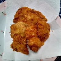 小アジで作ったアジフライ|よっちびやばんぶーさん