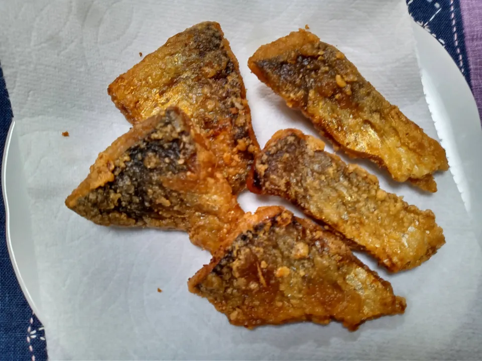 ニシンの竜田揚げ|よっちびやばんぶーさん
