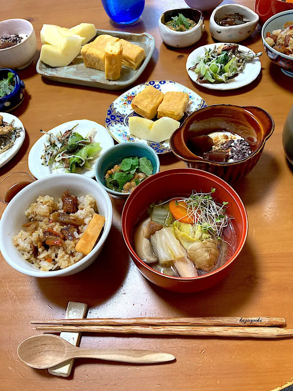 2日目朝ごはん。|さくたえさん