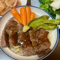 ステーキ丼|tatsuponさん