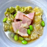 白菜と厚切りベーコンの煮物|藤田 まり子さん