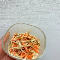 ごぼう&にんじサラダ|こたははさん