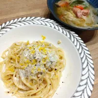 ゴルゴンゾーラ🍝とミネストローネ|ファンメイ🌺さん