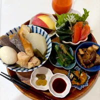 ゆかりさんの料理 おでんワンプレート🍢