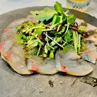 カンパチの塩昆布締め