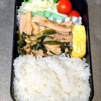 豚ロースとほうれん草のおろし炒め弁当|黒川克博さん