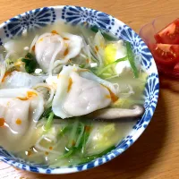 餃子スープ|さおりさん
