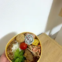 すき焼き風肉炒め弁当|こたははさん